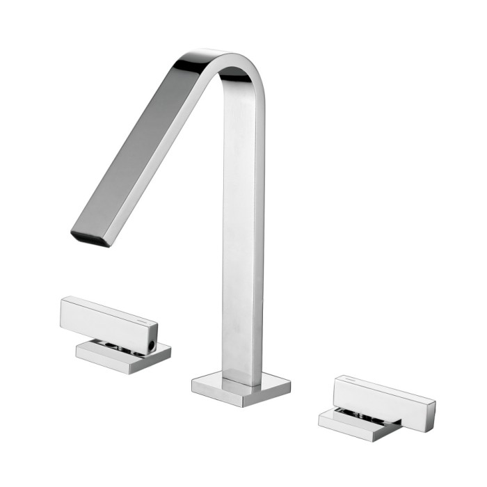 Faucet de bazin împărțit